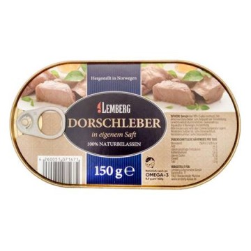 Fegato Di Merluzzo, 150g...